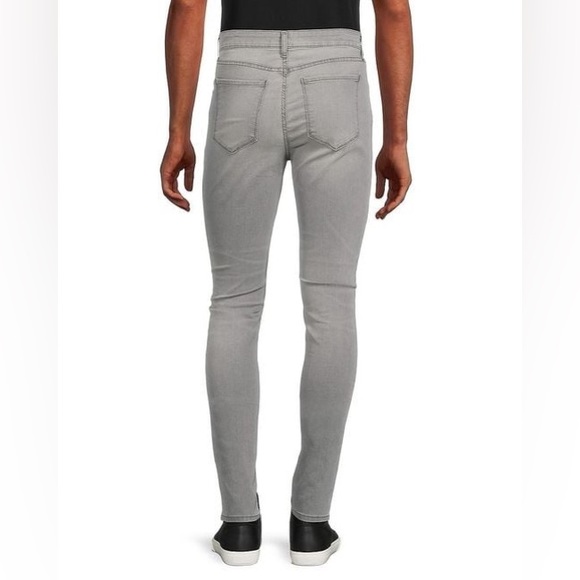 Monfrere Greyson Skinny Jeans in Grey - Picture 2 of 13